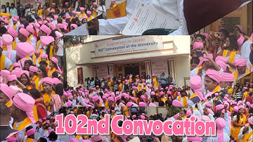 102nd Convocation Ceremony Arts faculty BHU, Degree distribution