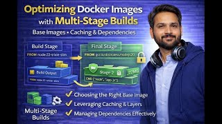 Optimizing Docker Images with Multi-Stage Builds | Caching & Dependencies | Hindi