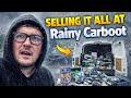 How Much Can I Make Selling At This Rainy Carboot Sale?