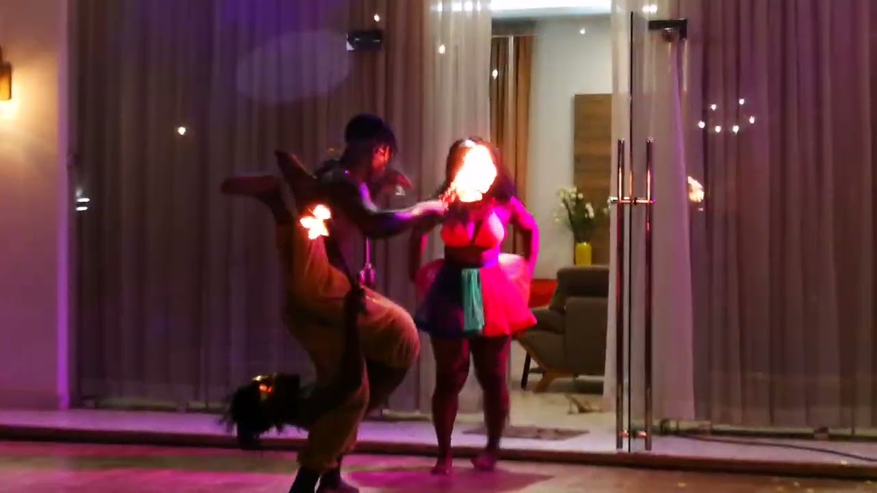 fire performane birthday party 