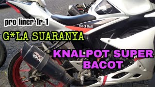 SUARA KNALPOT PROLINER TR-1 BLACK | GSX-R 150