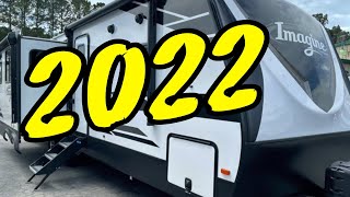 NEW 2022 GRAND DESIGN IMAGINE 2970RL Travel Trailer Island Kitchen Dodd RV Show Tour Newest