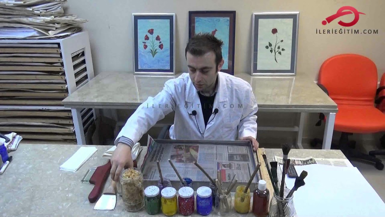 Temel Ebru Sanatı - Ders 1 - Malzemeler