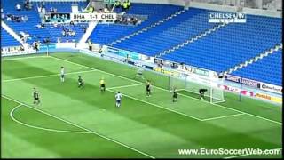 Brighton and Hove Albion 3 Chelsea 1 (4 Agustus 2012)
