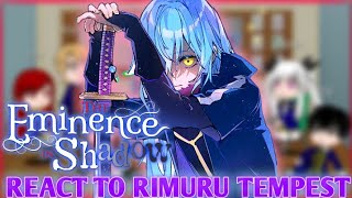 React to rimuru tempest as the leader of order of diablos | GCRV