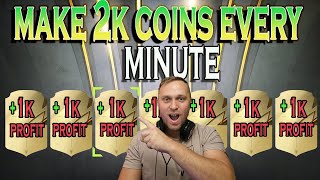 MAKE 2K COINS EVERY MINUTE ON FIFA 22 | 5X MY MONEY |OUT SIDE OF THE BOX FILTERS |