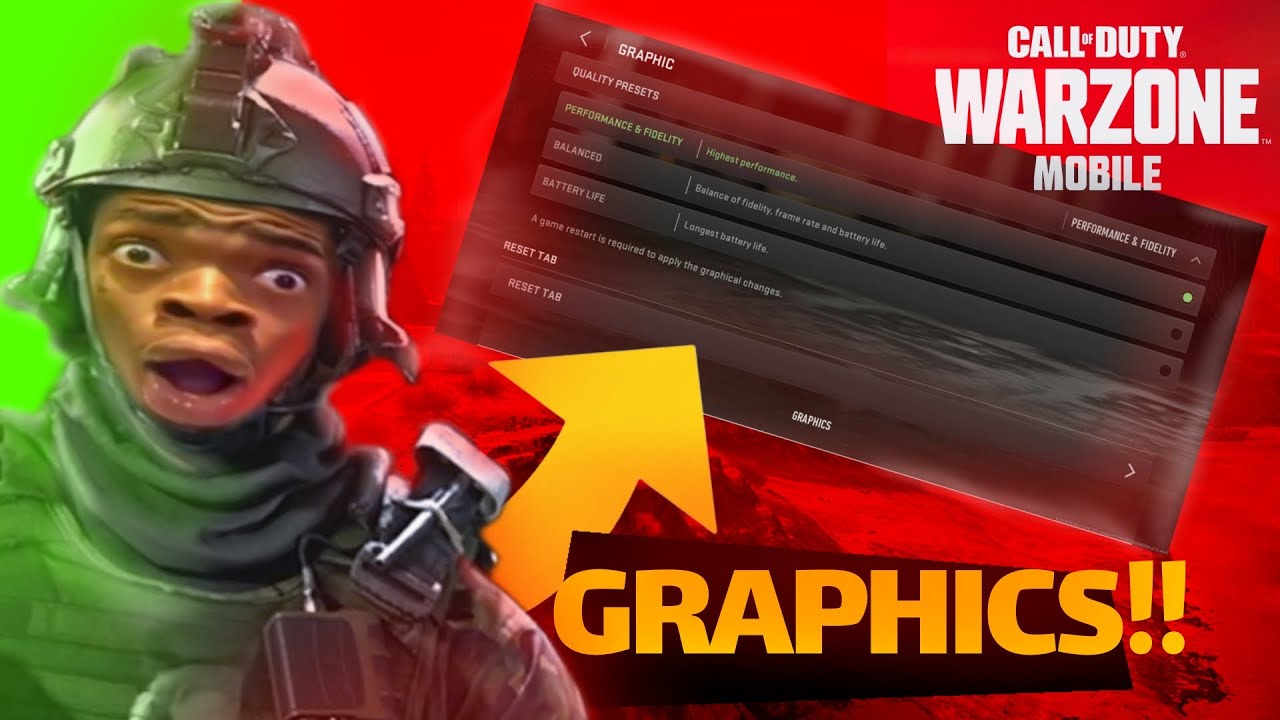 they finely released Graphics settings inside of Warzone Mobile! - YouTube