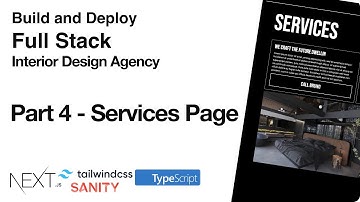 Build and Deploy Full Stack Next.js 14 , Tailwind, Typescript, Sanity.io -  Part 4