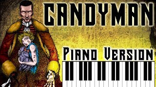 Candyman - It Was Always You Helen - Piano Solo (Philip Glass) chords