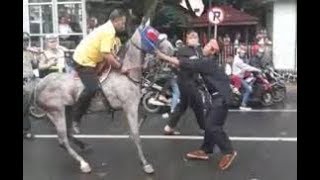 Download Lagu Detik - Detik Kuda Ngamuk Saat Kirab Budaya Bikin Penonton Lari. MP3