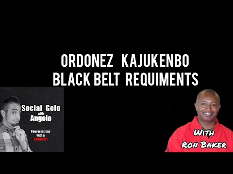 #160 Ordonez Kajukenbo Black Belt Requirements