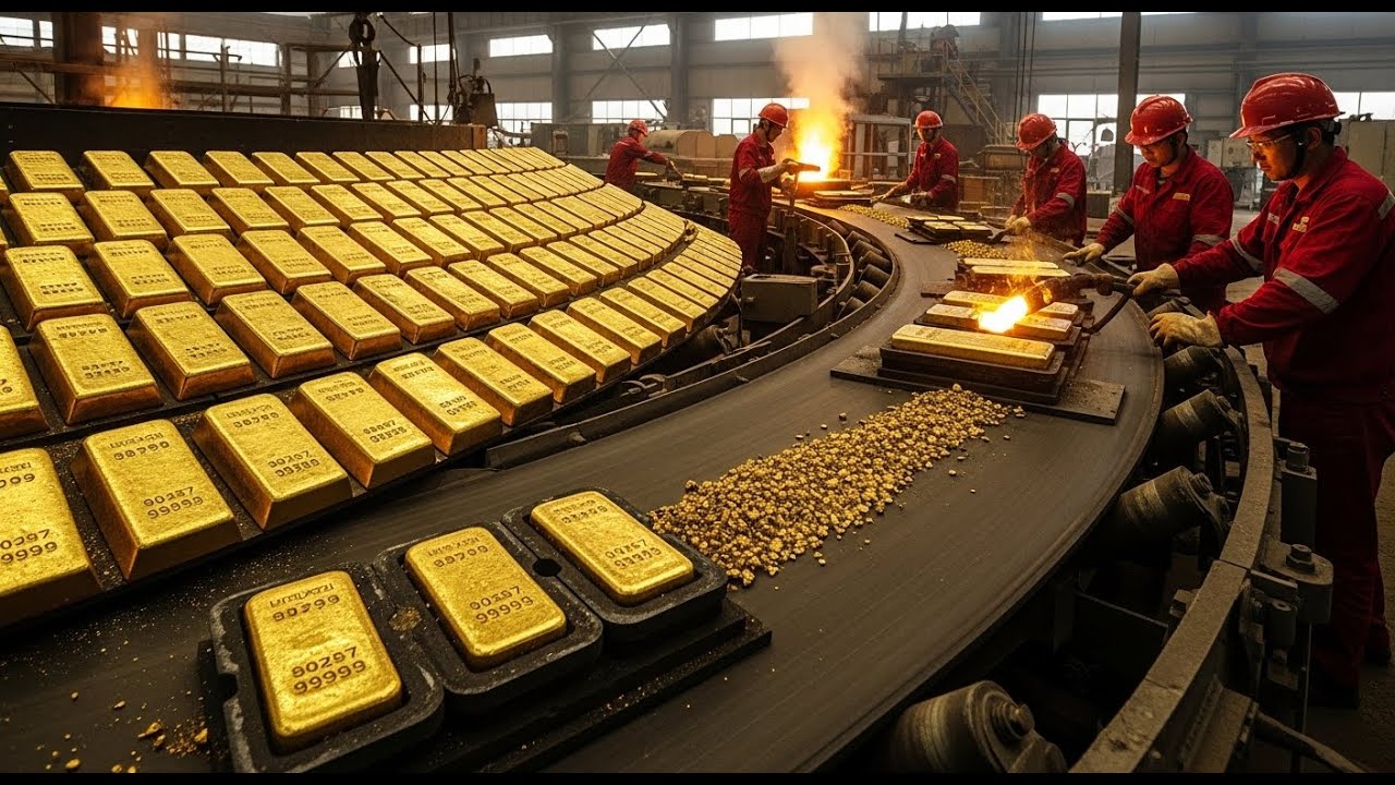 **From Raw Metal to Pure Luxury: The Mesmerizing Process Behind Gold Craftsmanship**