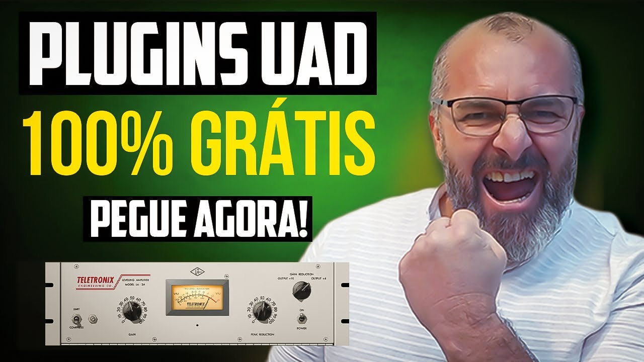 A UAD Ficou Louca? Plugins Top de Linha 100% Free – Baixe Já!