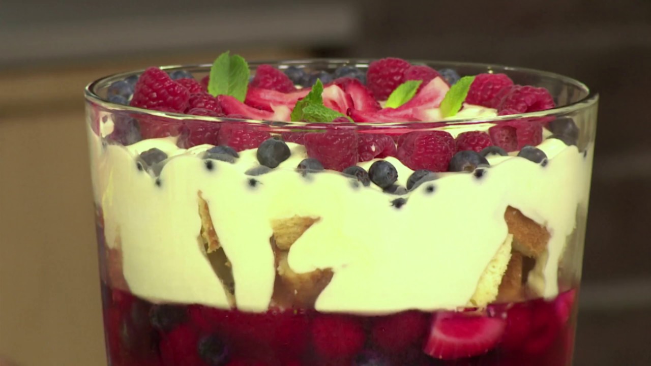 Clover classic summer berry trifle | Afternoon Express | 17 October 2017