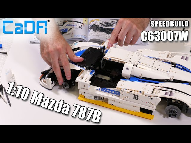 CADA C63007W Speedbuild | 1:10 Mazda 787B | CaDA Sport Car