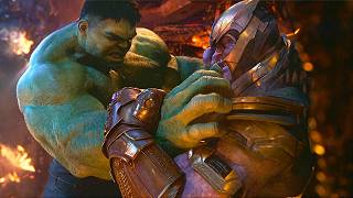 Hulk vs Thanos - Fight Scene \