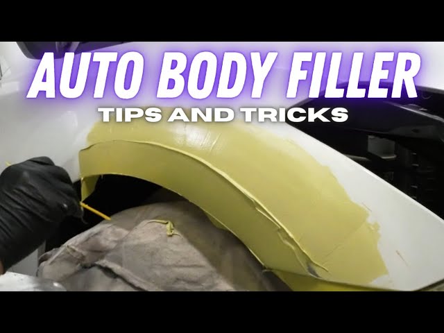 Bondo Body Filler Dent Repair DIY With Tips and Tricks 
