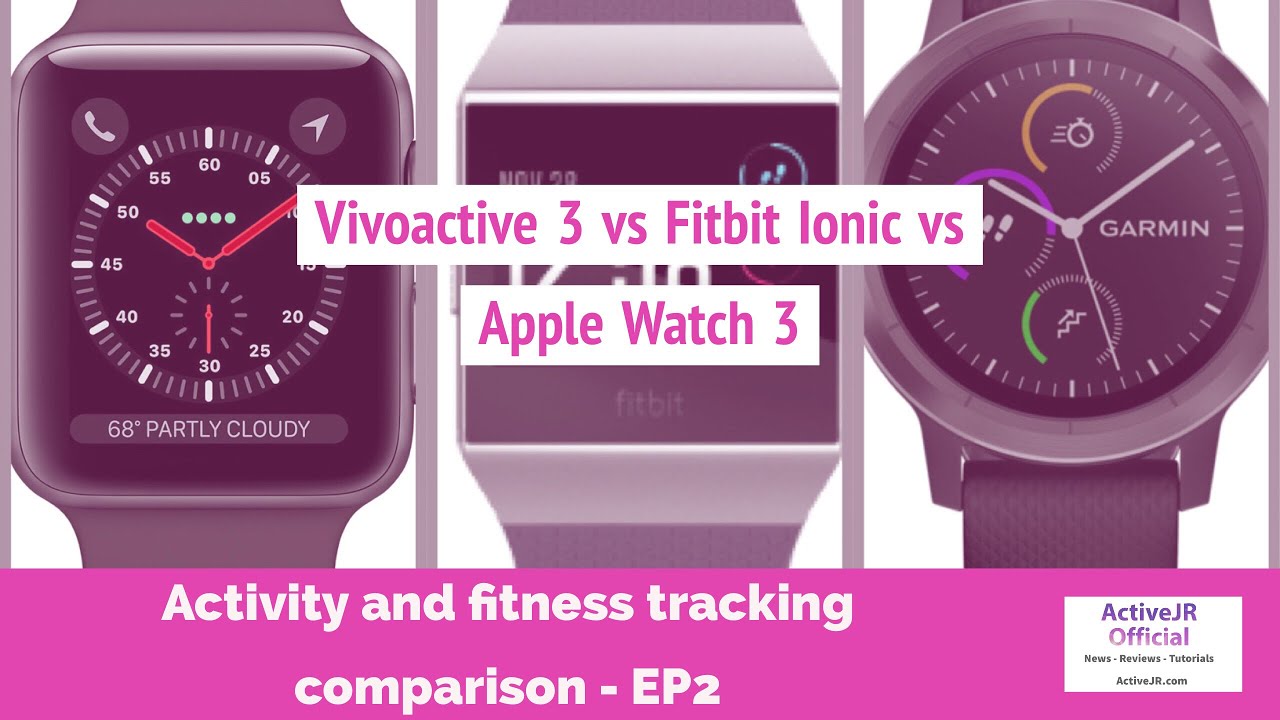 fitbit ionic vs vivoactive 3