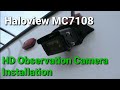 Installing the Haloview MC7108 7'' 720P HD Digital Wireless Rear View Camera System on our 5th wheel