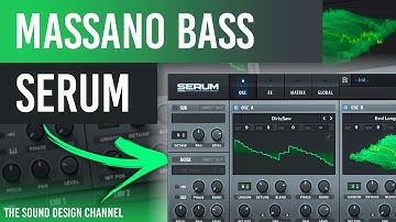 SERUM Tutorial | Bass Sound, Melodic Techno | Massano, Afterlife - Tutorial