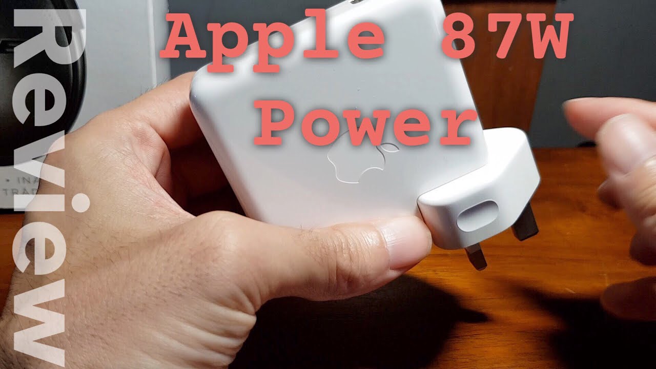 Review of USB-C 87W power adapter 2017 charger A1719 for Macbook Pro 15 with Thunderbolt 3