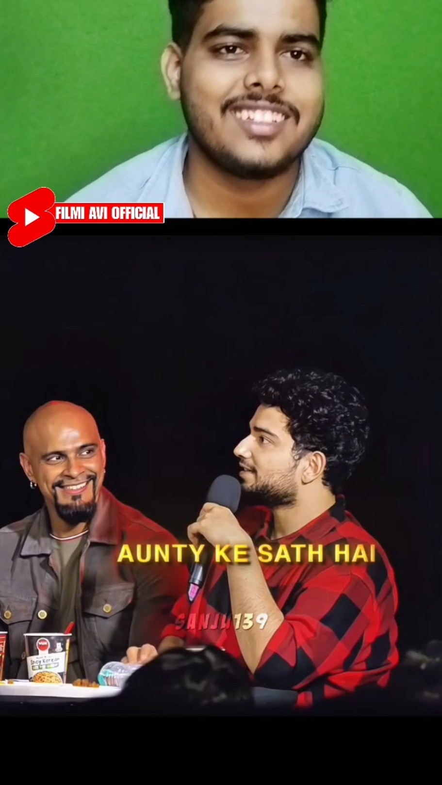 Samay Raina and Raghu Ram Comedy Video | India got latent Reaction Video | #shorts #remix