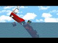 Sinking Cargo ship Floating Sandbox