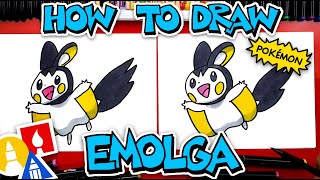 How To Draw Emolga Pokemon