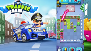 Traffic Puzzle - Traffic Jam Cars Puzzle level 77