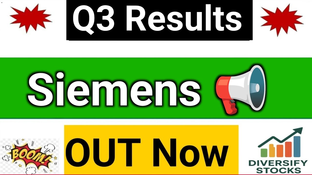 Siemens Q3 Results 2026 | Siemens share latest news | Siemens Results Today | Siemens share 