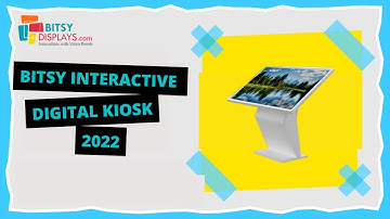 INTERACTIVE DIGITAL SIGNAGE KIOSK WITH HD LCD SCREEN FOR OFFICE, EXHIBITIONS & RETAIL SHOWROOMS 2022