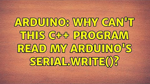 Arduino: Why can