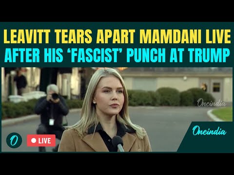 LIVE Karoline Leavitt TEARS INTO Mamdani For Calling Trump A Fascist Despot After BIG WH Meet
