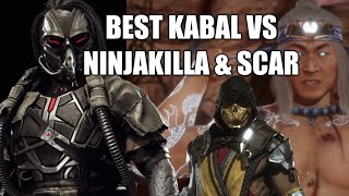 THE BEST KABAL VS NINJAKILLA AND SCAR!? - Let's Review【Mortal Kombat 11】