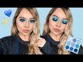 NEW COLOURPOP BLUE MOON PALETTE | SWATCHES, REVIEW + TUTORIAL | Makeupbytreenz