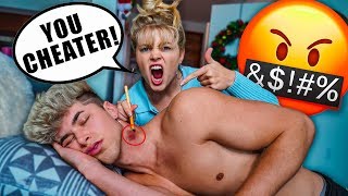 Giving My Fiance A FAKE HICKEY, Then Accusing Him Of CHEATING! *PRANK*