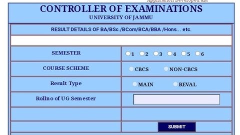 Jammu University. 😭😭ist 3rd 5th 2nd 4th Marksheet Download .2023 .