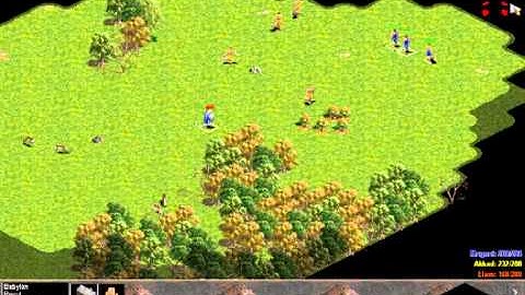 Voices of Babylon. mission 1. Holyman offensive approach. SpeedRun. Age of Empires. Hardest