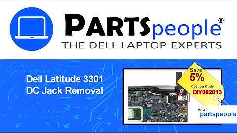 Dell Latitude 3301 (P114G001) DC Jack How-To Video Tutorial