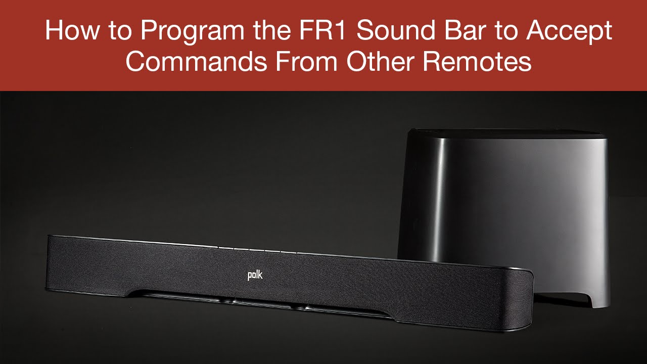 polk soundbar dish