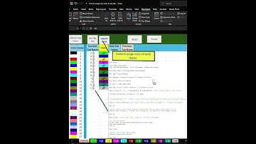 Helpful Excel Tips - How to change colors on multiple sheets with VBA -2025