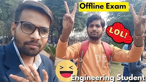 7th Sem Completed 😂🤣🤣 | Offline Exam | Engineering Students | @ssta.vlogger |  Bachelor Life | clg