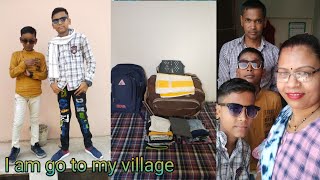 I Am Go To My Village With My Family. Real Work