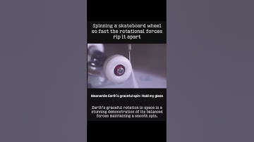 Visualise the power of forces | Rotational motion| skates | Earth| spinning #physics #experiment