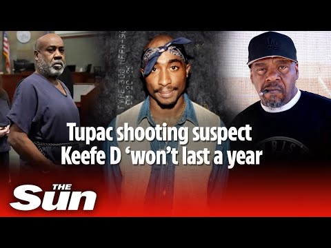 Tupac’s shooting suspect Keefe D ‘won’t last a year behind bars' says rapper’s friend