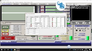 How To Set Table Size Of Ball Screw CNC Router With Rotary Device In Mach3 Software