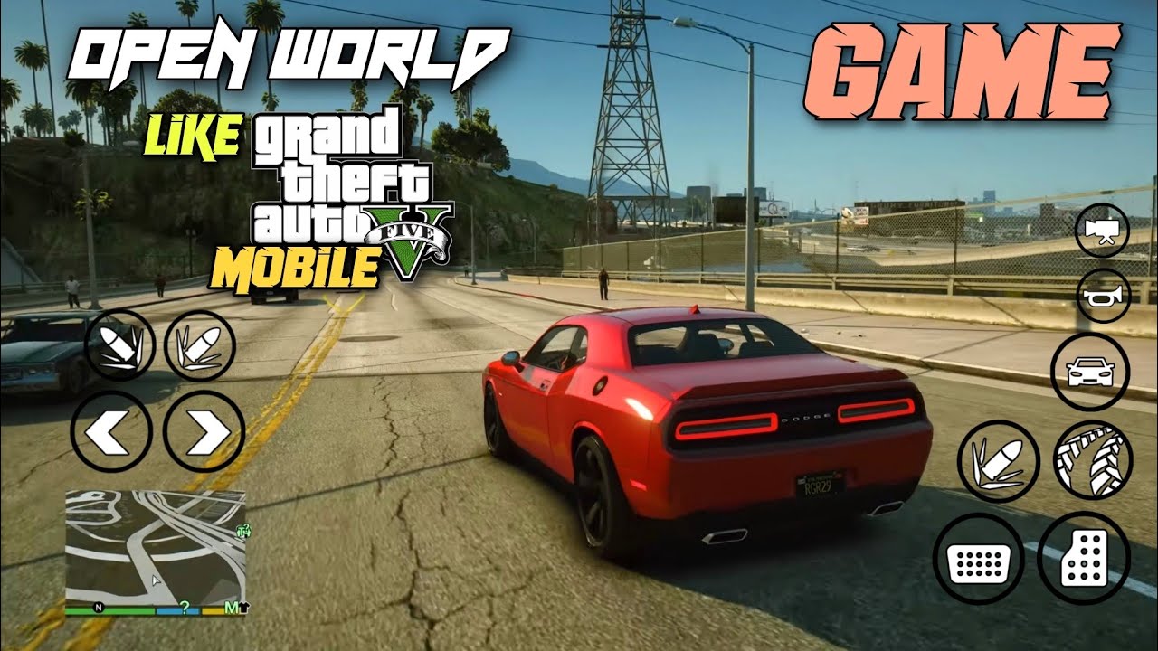 Open World Like Gta 5 Android game Big Map Gameplay & Download 2022 🔥