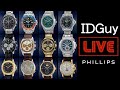 Reviewing 200+ Watches from PHILLIPS Geneva Watch Auction - IDGuy Live