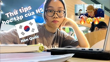 TIPS HỌC GIỎI của học sinh Hàn Quốc👩‍🎓- Ôn thi THPT QG hiệu quả (Planner, sửa bài, study room)