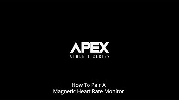 Apex Athlete Series: How To Pair A Magnetic HR Monitor
